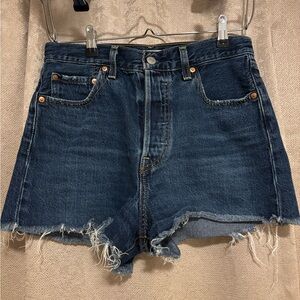 Women’s Levi’s Ribcage Denim Shorts